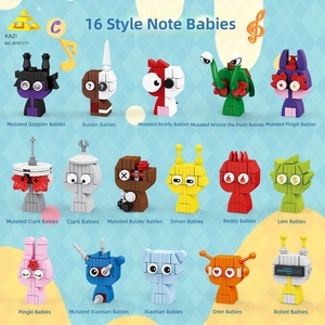 ชุดตัวต่อไคจี้ ริธึม โน้ตส์ มินิฟิกเกอร์ บล็อกก่อสร้าง รุ่นบรูเดอร์ ลิตเติ้ลคาร์ ใช้ได้กับตัวต่อขนาดเล็ก นำเข้าจากต่างประเทศ - Product Image 4