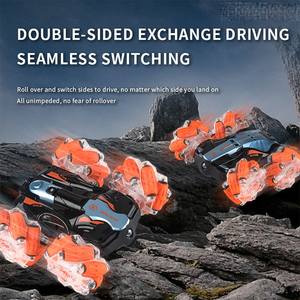 Gestengesteuertes Auto mit Doppelseitiger 360-Grad-Rotation, Stunt-Kletterfahrzeug, <span class=keywords><strong>RC</strong></span>-<span class=keywords><strong>Drifter</strong></span> mit Farbigen Lichtern und Musik - Product Image 3