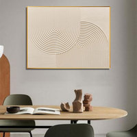 Art original de haute qualité, décoration murale moderne pour la maison, toile, peinture à l'huile abstraite 3D texturée, 100% peinte à la main, cadre en bois, sur mesure