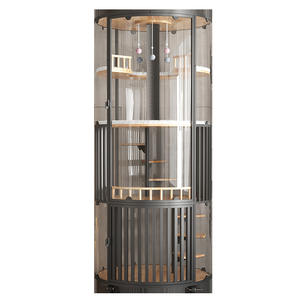 Villa <span class=keywords><strong>de</strong></span> luxe intelligente <span class=keywords><strong>pour</strong></span> chat avec grand espace libre, <span class=keywords><strong>toilette</strong></span> ronde intégrée et meuble <span class=keywords><strong>de</strong></span> salon – Idéale <span class=keywords><strong>pour</strong></span> le dropshipping - Product Image 4