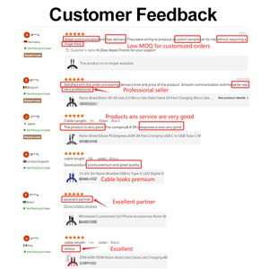 Cavo USB-C Piatto Intrecciato in Nylon OEM per il Tuo Marchio, <span class=keywords><strong>Ricarica</strong></span> Rapida 240W, 480Mbps, con Supporto per Telefono - Product Image 4