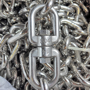 โซ่สมอเรือ304 316L ทำจากสเตนเลสสตีลสำหรับทอดสมอเรือเกรดการผลิต - Product Image 3