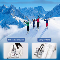 Sangle de transport multifonctionnelle pour chaussures de ski pour hommes, prête à l'emploi transfrontalière, réglable, avec fermeture Velcro en nylon