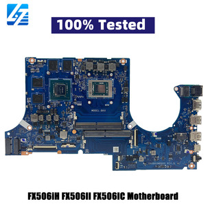 มาเธอร์บอร์ดแล็ปท็อป DA0BKXMB8D0สำหรับ FA506I เกม ASUS TUF FX506iH เมนบอร์ดโน้ตบุ๊ก FX506IC FX506II พร้อม <span class=keywords><strong>R7</strong></span> R5 R9ซีพียูการทดสอบโอเค - Product Image 1