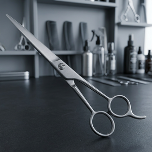 ASAP Straight Blades Barber <b>Scissors</b> Professional Hair Cutting Shears for Salon and Barbers <b>Left</b> <b>Handed</b> Hairdressing <b>Scissors</b> - Product Image 3
