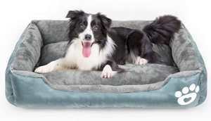 Großhandel luxus ultraweiches haustier-hundebett rechteckiges haustierbett waschbares hundebett - Product Image 2