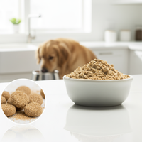 Arôme améliorant pour aliments pour animaux de compagnie et stimulateur de saveur pour aliments pour chats/chiens avec poudre aromatisante au foie de poulet, friandise pour petits animaux