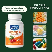 Cápsulas de Vitamina C Natural y Cúrcuma para Adultos, Marca Privada OEM/ODM, Fórmula Herbal Mixta, Antioxidante, Purifica la Piel, Mejora la Opacidad