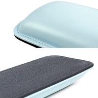 Cojín de Mano y Muñeca Suave de Cuero PU, Reposamuñecas Ergonómico de Espuma Viscoelástica Resistente al Agua, Soporte de Muñeca Ajustable para Juegos
