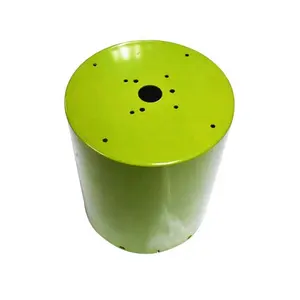 Cylinder Lamp Shade Indoor Cylinder Green Iron Light Lamp Shade Cover