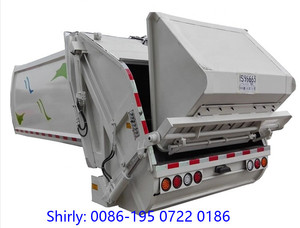 Estructura de Carrocería de Camión de Basura Compactador de Carga Trasera Manual Diésel Nuevo de 6cbm 8cbm Suministrado por el Fabricante en Venta - Product Image 5