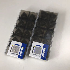 Plaquettes en carbure de tungstène triangulaires WNMG080408-TF IC907 ISCAR pour outils de tournage et de fraisage CNC, revêtement PCD/PCBN, super dures 1 - Product Image 2