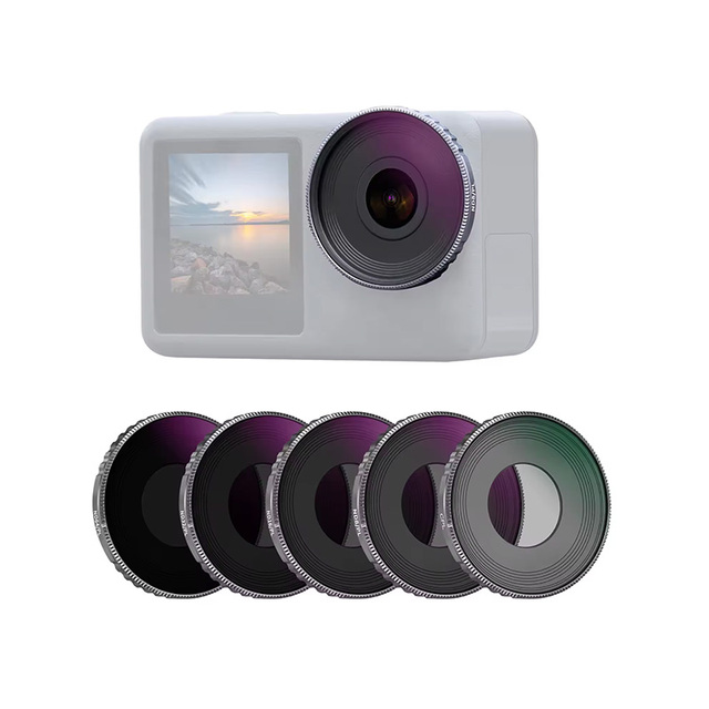 NEEWER 5 Pack ND/CPL Filter Set Camera Lens Filter Action Camera Lens Filter for Osmo Action 3
