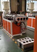 Ligne de production de tiges en POM/PEEK/PA Nylon, équipement de production de tiges en plastique, extrudeuse de tiges