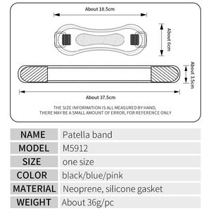 Genouillère en néoprène rotule soutien orthèse pour le sport pour la course à pied football basket-ball randonnée pulls Tennis tendinite volley-ball - Product Image 4