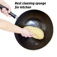 Luffa brut biodégradable éponge de cuisine nettoyage de la vaisselle Luffa éponge vaisselle luffa entier