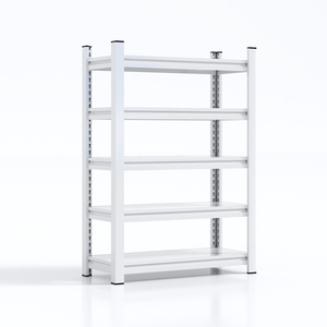 מתלי מדף מתכת מתכווננת מחסן בינוני מחסן אחסון מדפים - Product Image 5