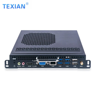 Mini PC TEXIAN I3/I5/I7 avec écran tactile, boîtier métallique, RAM DDR3, tableau blanc interactif sous Windows pour usage bureautique/éducatif