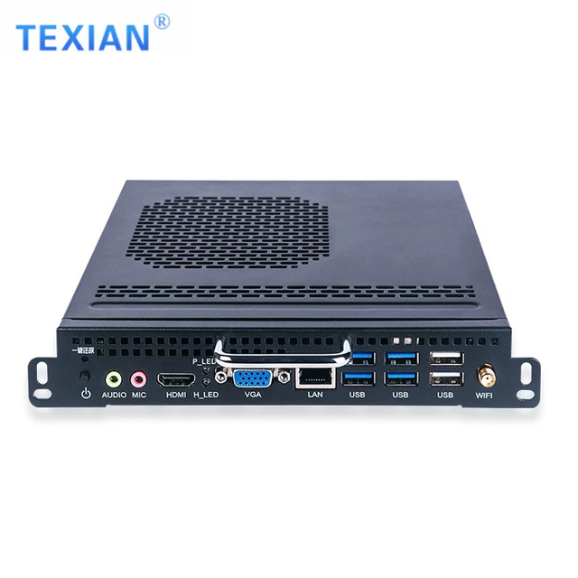 TEXIAN I3/I5/I7 Mini PC with Touch Screen Metal Body DDR3 RAM-windows-Based Interactive Whiteboard for Office/School Use