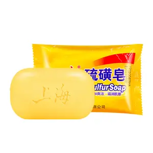 Shanghai kükürt sabun krem bakım sprey yağ kontrolü ve akne kaldırma gözenek akne parfüm tereyağı banyo kojik asit sabun sağlıklı sabunlar