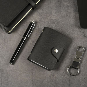 Scatola <span class=keywords><strong>regalo</strong></span> stampata Set portachiavi per Notebook in pelle sintetica per affari - Product Image 3
