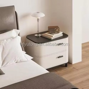 Comodino Moderno in Legno con 2 Cassetti, Resistente e Funzionale per Camera da Letto, Soggiorno e <span class=keywords><strong>Cameretta</strong></span> - Product Image 2