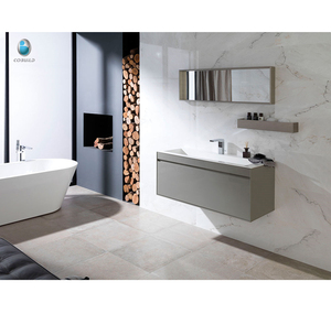 Nueva Serie boutique pared colgaba francés <span class=keywords><strong>mueble</strong></span> de baño vanidad <span class=keywords><strong>con</strong></span> piedra caliza lavabo del baño - Product Image 2