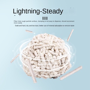 Premium natuurlijke tofu kattenbakvulling met lavendelgeur, superklonterend en doorspoelbaar, geschikt voor huishoudens met meerdere katten. - Product Image 2