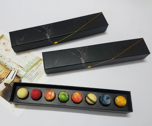 Manufacturer wholesale custom logo printed truffle bonbon wrapping luxury cardboard paper candy gift chocolate packaging boxes