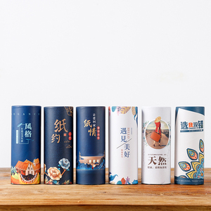 Tùy Chỉnh In Sinh Thái Cusmetized Kraft Vòng Giấy Lon Bao Bì Lon Với Nắp Trắng Gốc Mail Ống Nhỏ Các Tông Ống - Product Image 2