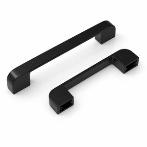 Furniture Handle <b>Bar</b> Black Zinc Alloy Cabinet Kitchen Minimalist Durable Drawer Door <b>Pull</b> - Product Image 1
