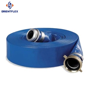 <span class=keywords><strong>Tuyau</strong></span> plat en PVC pour irrigation 50 mm, 2, 2 1/4, 3, 3 1/2, 4, 6 pouces (125 mm, 200 mm) pour irrigation goutte à goutte - Product Image 2