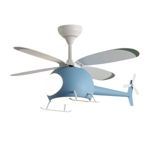 Çocuk Fan Lambaları, Yatak Odası, Uçak, Tavan, Yüksek Rüzgar Gücü, Erkek ve Kız Çocukları, Sınır Ötesi - Product Image 4