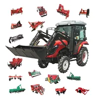 Cheap 30HP 40HP 50HP 60HP mini rädern landwirtschaft traktor 120 power 4x4 landwirtschaft traktor für verkauf