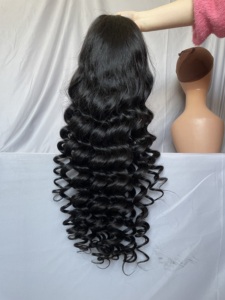 Pelucas de Cabello Humano con Ondas Sueltas, Listas para Usar, 13x6, Pre-arrancadas, HD, Sin Pegamento, con Frente de Encaje Completo - Product Image 4