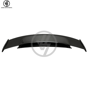 Aileron arrière en fibre de carbone sèche de style GTR de haute qualité avec éclairage LED pour AMG GT GTC GTS 2017-2019, pièce automobile - Product Image 1