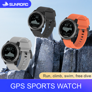 Montre connectée GPS numérique pour homme Sunroad, tracker d'activité physique, survie en cas d'urgence, course à pied, cyclisme, natation, randonnée, altimètre, boussole - Product Image 5
