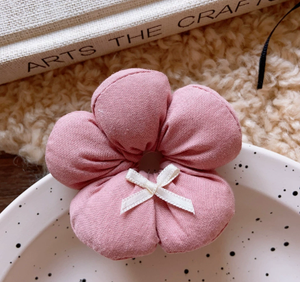 Bandeau en soie florale coréenne mignonne pour femmes, styles de queue de cheval pour <span class=keywords><strong>cheveux</strong></span> longs, bandeau floral coréen élégant - Product Image 6