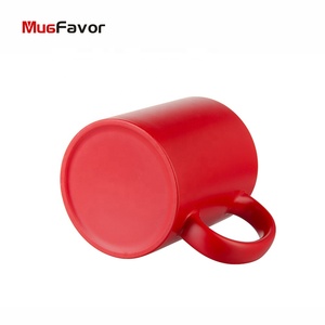 MugFavor Spazi Sublimazione Commercio All'ingrosso Tazze per Sublimare <span class=keywords><strong>Ceramica</strong></span> Cambiamento di Colore Tazze di Sublimazione Magia MBS11M-R - Product Image 4