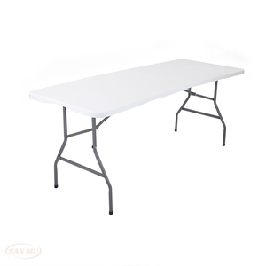 Chất Lượng Cao Trắng Nhựa Gấp Bảng Cho Các Sự Kiện Cho Thuê Ngoài Trời Dã Ngoại Bảng Vườn Đảng 4 5 6 8 Ft - Product Image 1