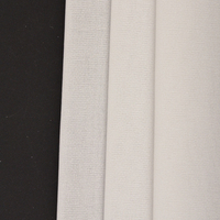 Entoilage de vêtements 100% Polyester Vêtements Textile Tissé Entoilage Fusible