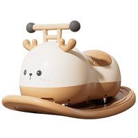 Offre Spéciale mignon Animal enfant en bas âge 4 roues enfants coulissant bébé équilibre vélo enfants Wiggle balançoire voiture pour bébé monter sur jouet voiture