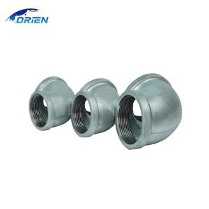 Gang phụ kiện đường ống 90 độ ban nhạc bằng khuỷu tay 1/2 ''3/4'' 2 ''3'' 4 ''Trọng lượng mỗi mảnh mạ kẽm khuỷu tay - Product Image 3