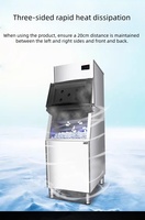 Machine à glaçons portable pour comptoir avec réservoir d'eau pour la cuisine à domicile