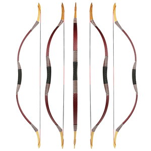 Arco Recurvo de Madera de 56 Pulgadas, 20-50 Libras, Arco Tradicional Laminado de Una Pieza para Caza, Práctica y Tiro al Blanco, Directo de Fábrica - Product Image 6
