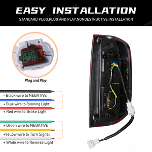 Accessoires de Pièces <span class=keywords><strong>Auto</strong></span> d'Usine Feux Arrières LED pour Nissan Navara D40 NP300 Frontier 2004 2005 - 2014, Feux Arrières de Pare-chocs DRL - Product Image 3