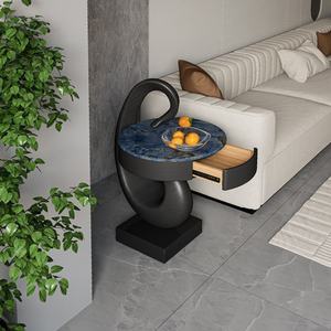 Custom High-End Estilo Moderno Art Designer Cabeceira Sofá Entrada <span class=keywords><strong>Swan</strong></span> Mesa De Café Original Luxo Lado Alto Mobiliário Doméstico - Product Image 4