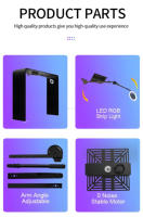 Machine à rotation automatique portable Sky360 au-dessus de la tête Revospin Sky Overhead 360 Photomaton Top Spinner Selfie Photobooth Machine rotative
