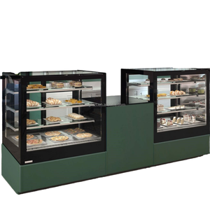 Refrigerador Exhibidor de Pasteles con Enfriamiento por Aire y Enfriamiento Directo, con Puerta de Vidrio Antivaho para Exhibición de Pasteles y Reposterí<span class=keywords><strong>a</strong></span> - Product Image 2
