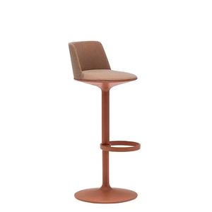Silla de <span class=keywords><strong>Bar</strong></span> de Estilo Nórdico, Moderna, Ligera, de Lujo, Simple, de Diseño Personalizado, Giratoria, de Metal, para Sala de Estar, Recepción, Taburete Alto de Moda - Product Image 3
